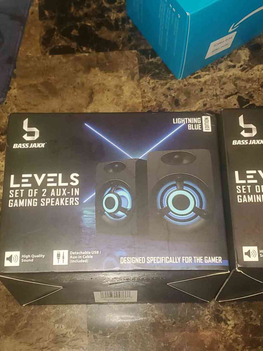 2 Bass Jaxx Gaming Speakers