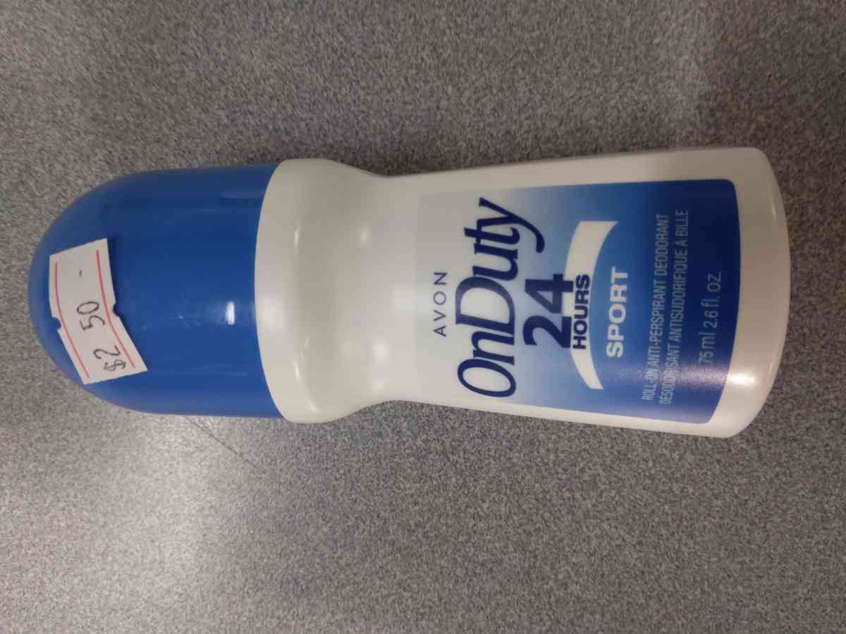 Avon on duty 24 hours roll on deodorant