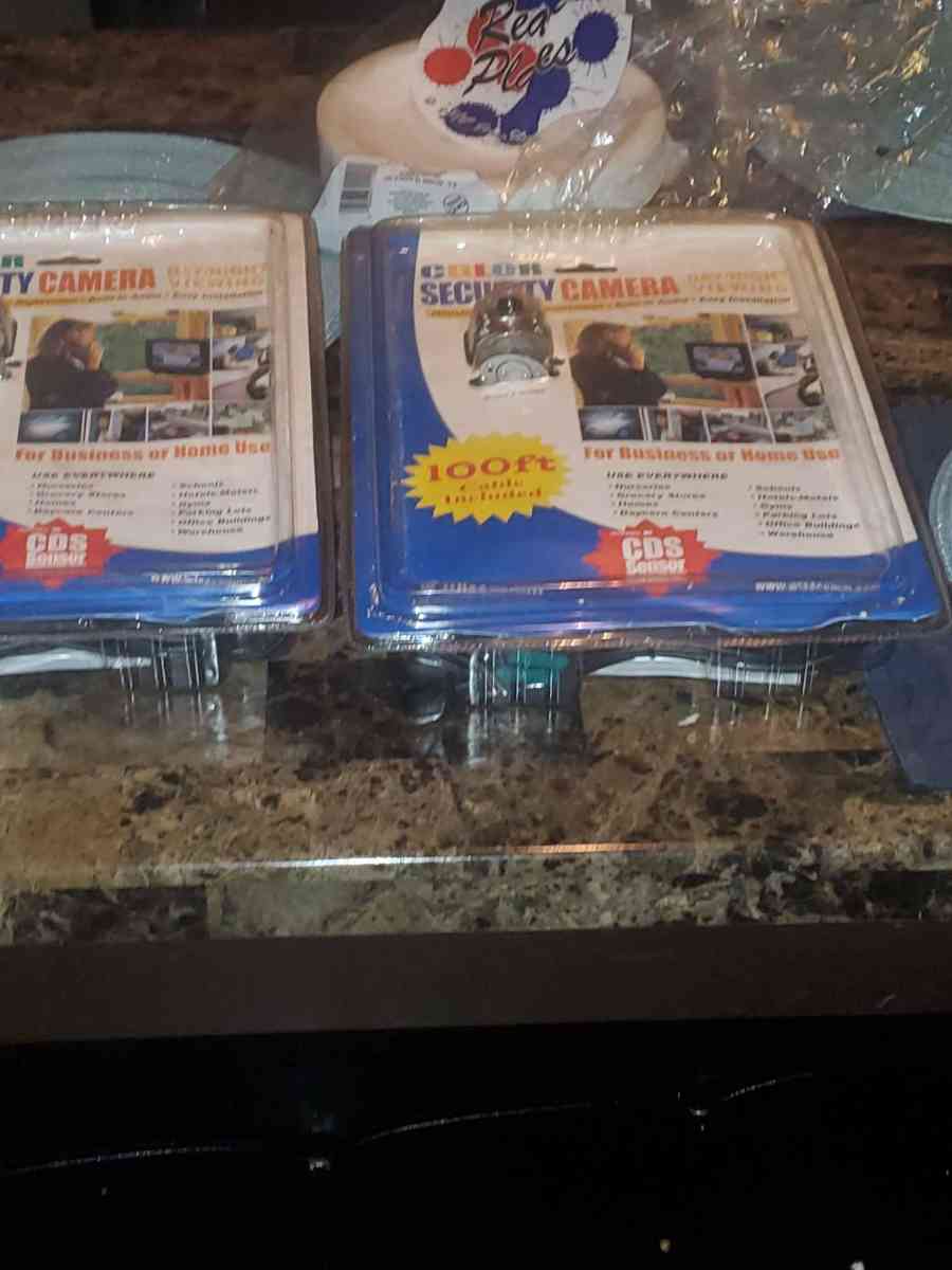 2 Color Security Cameras