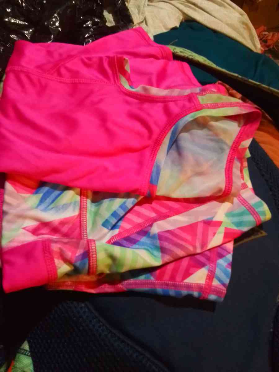 girl tank top and short outfit