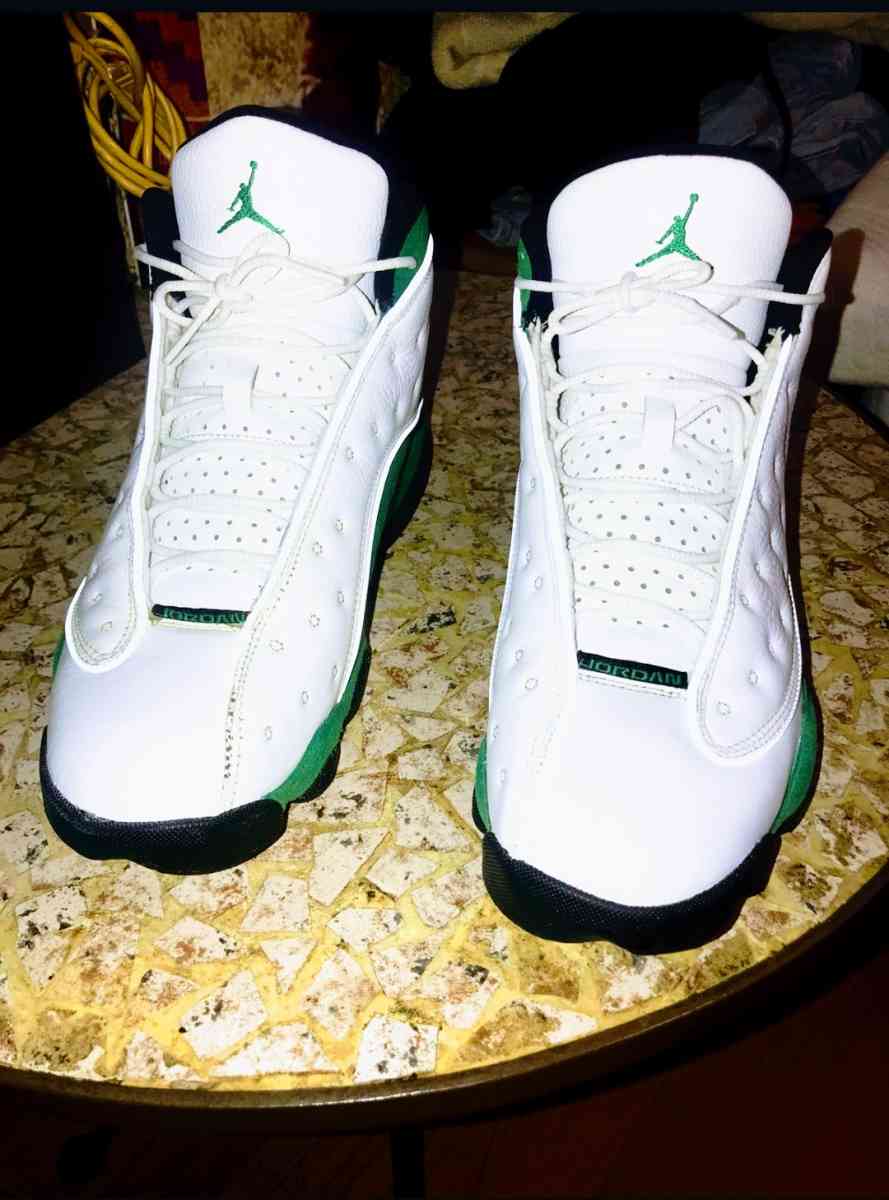Jordan Retro 13s Lucky Green