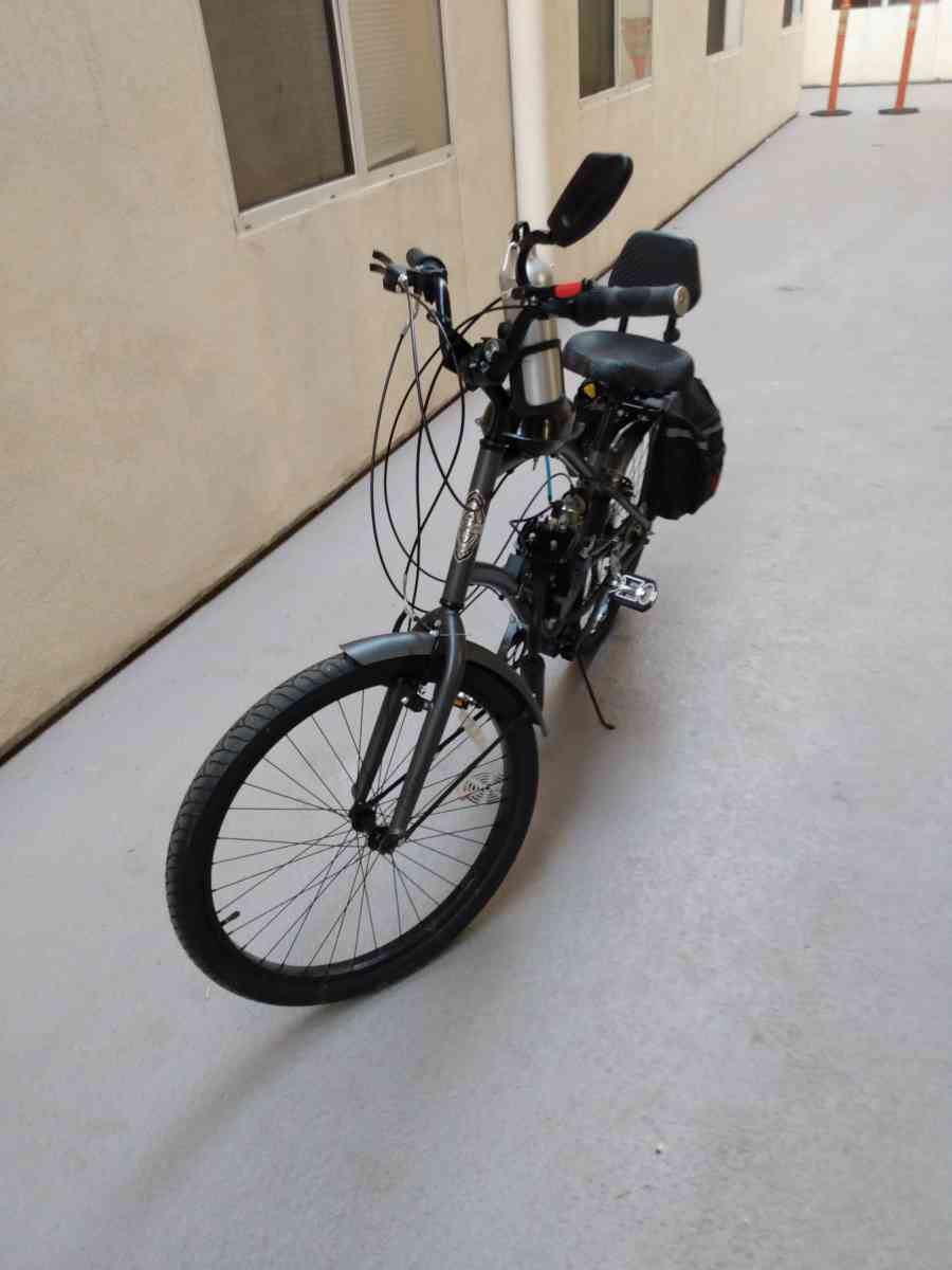 New HYPER CUSTOM 26in 7 speed beach cruiser w 80cc motor