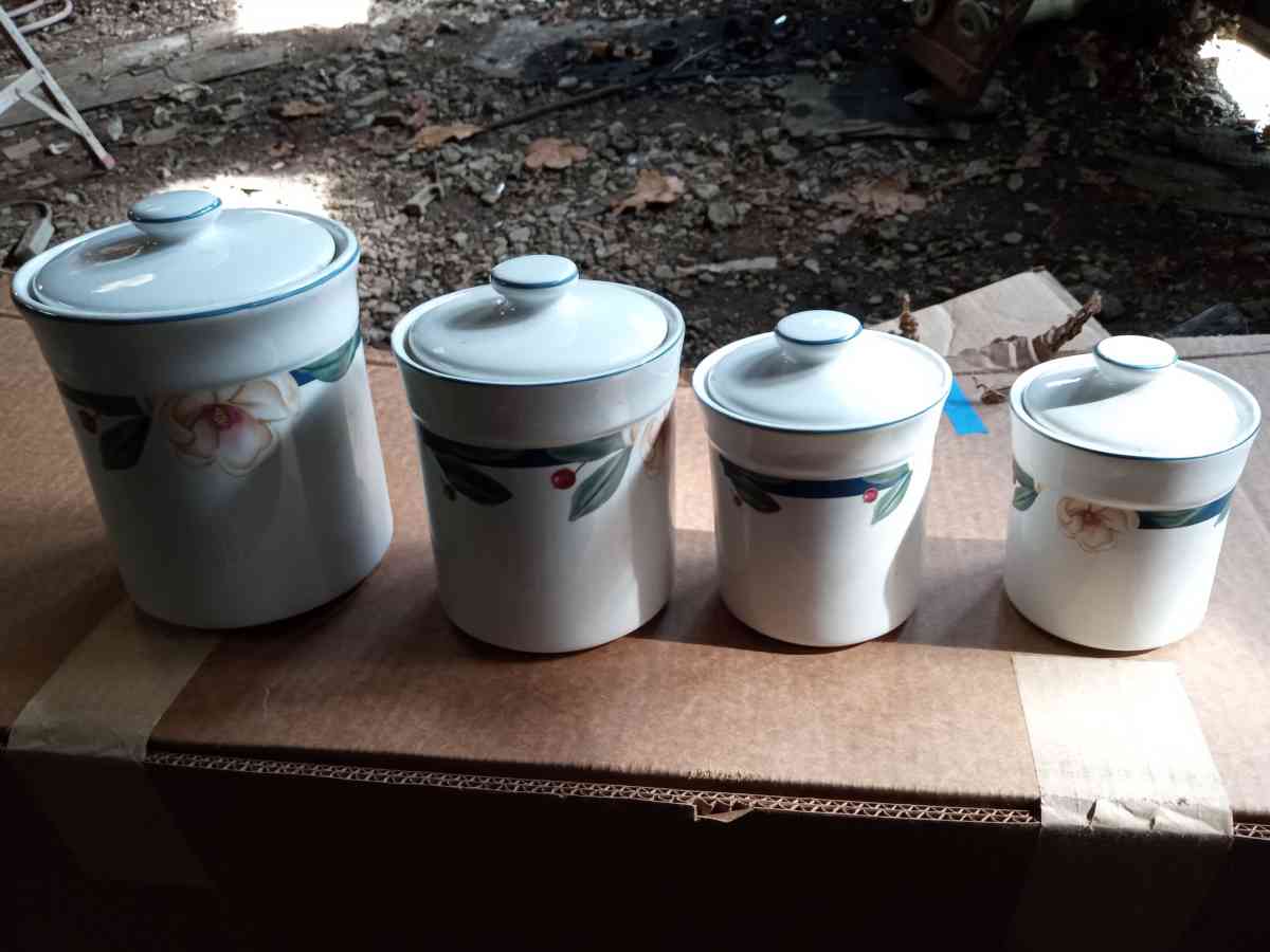 set of canisters
