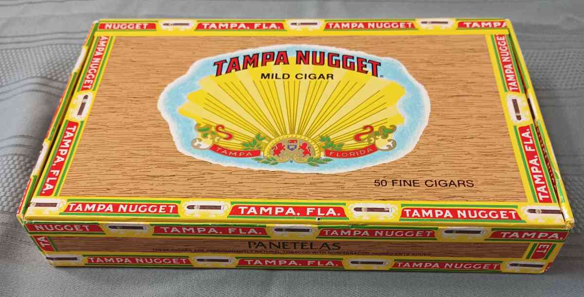 Tampa Nugget Cigar Box