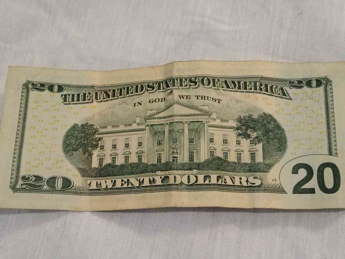 2007 Series 20 Dollar Star Note With Unsual Numbers