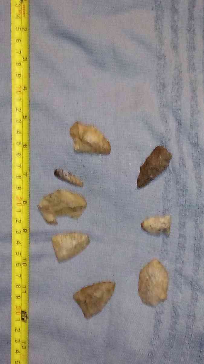 arrow heads indian artifacts