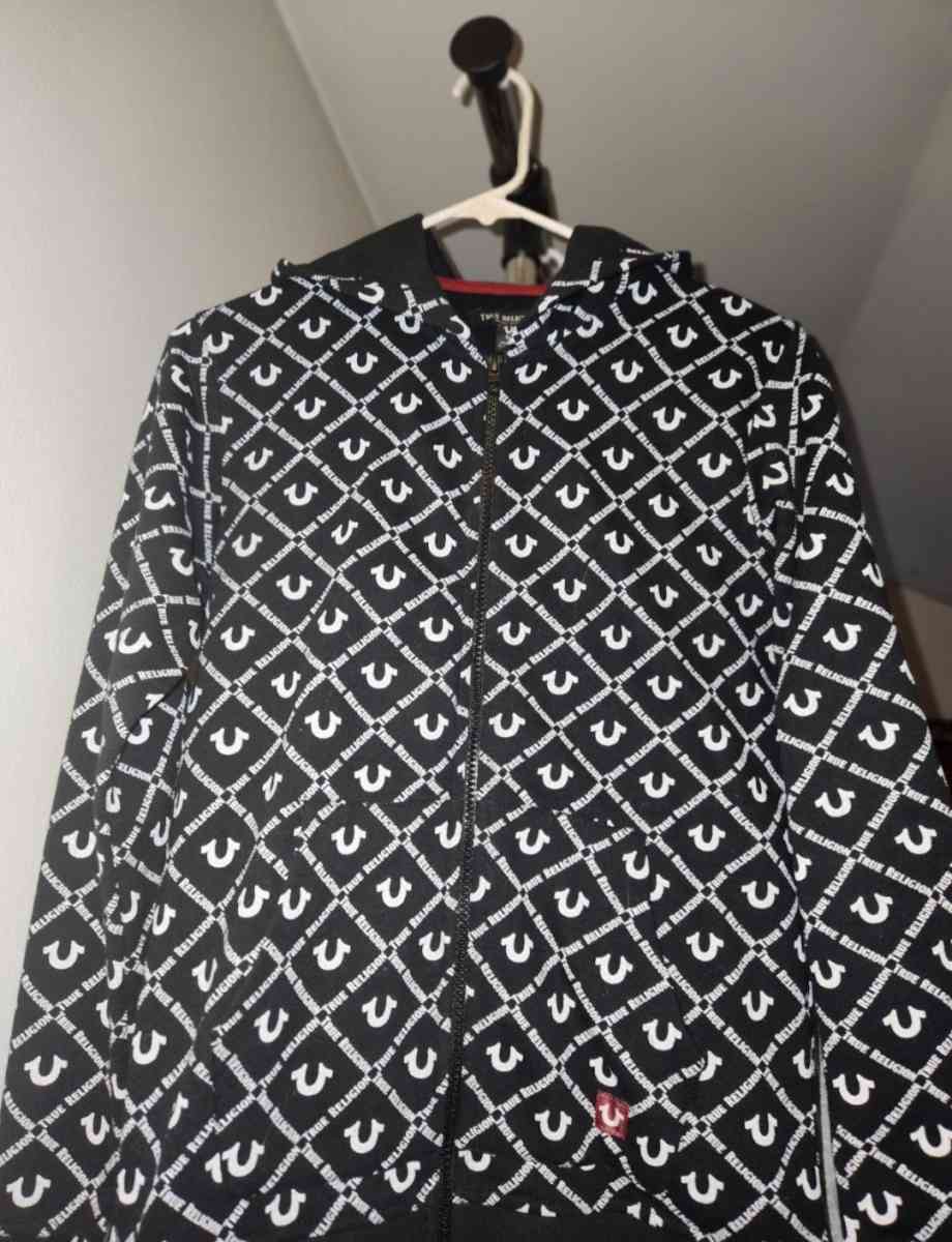 True Religion zip up hoodie
