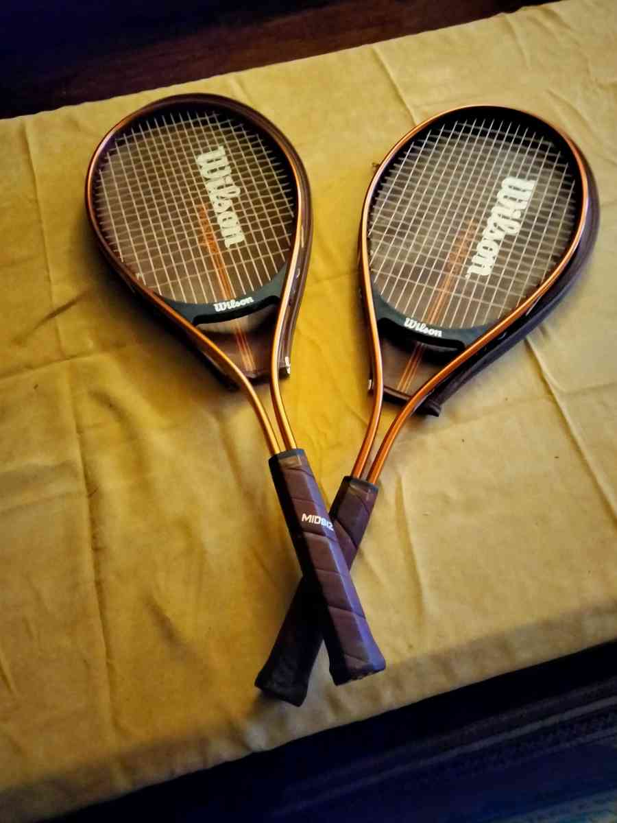 Wilsons tennis rackets