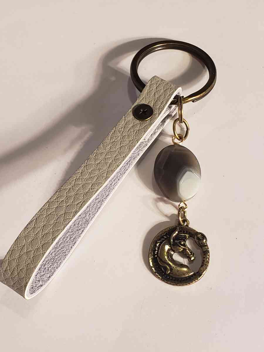 Horse Lover Wristlet Keychain