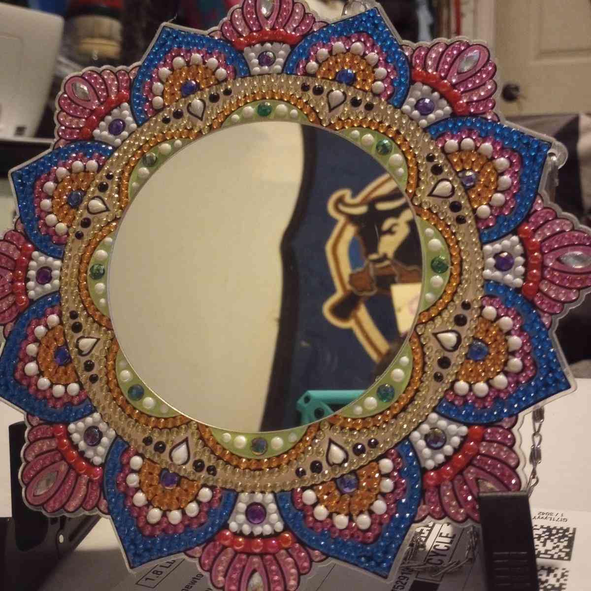 New handmaded diamond painting Mirror