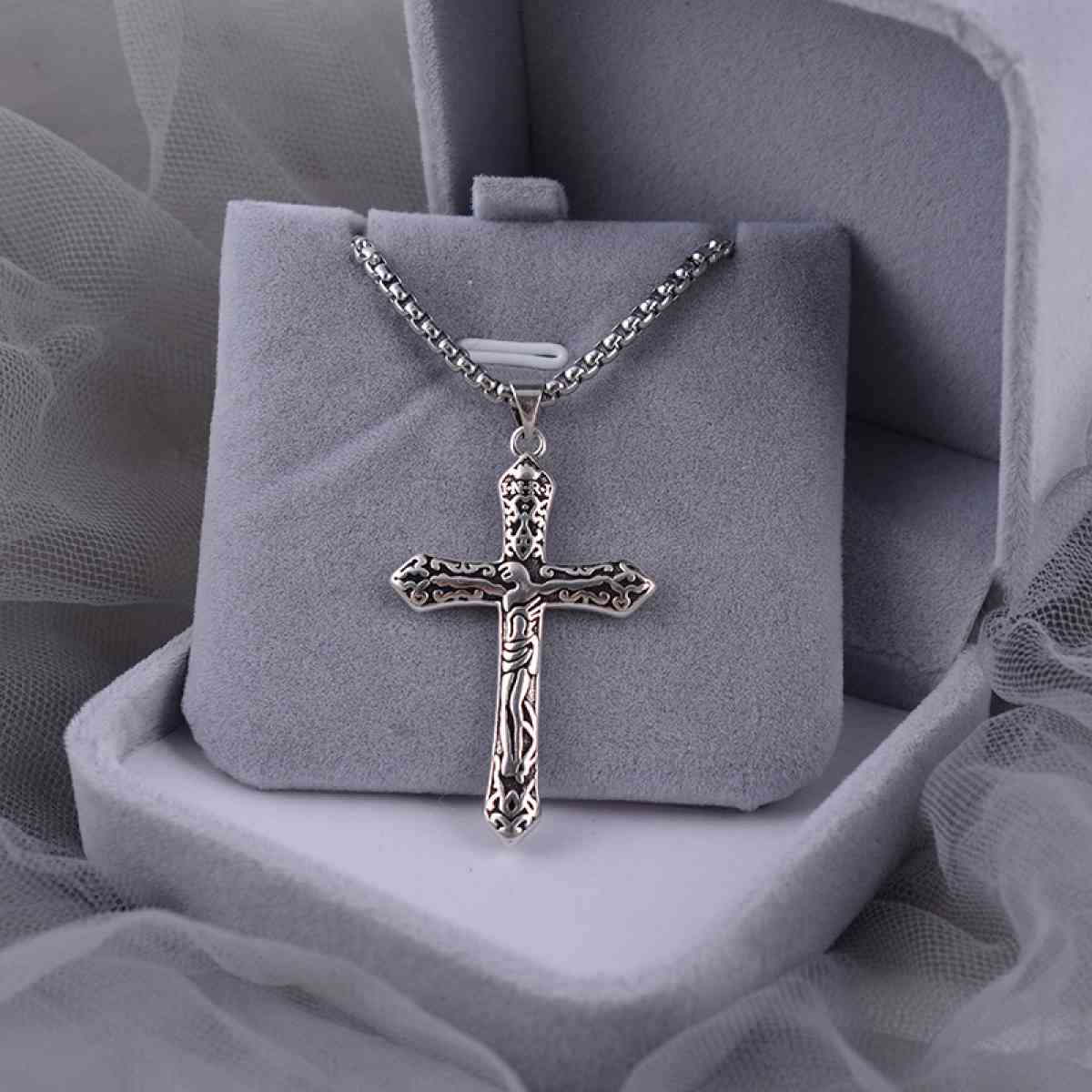 Sterling Silver Cross Necklace