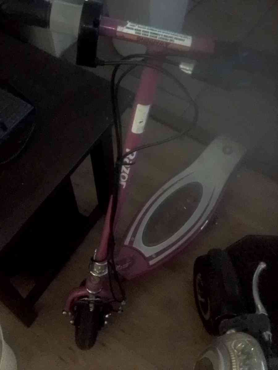 pink razor scooter