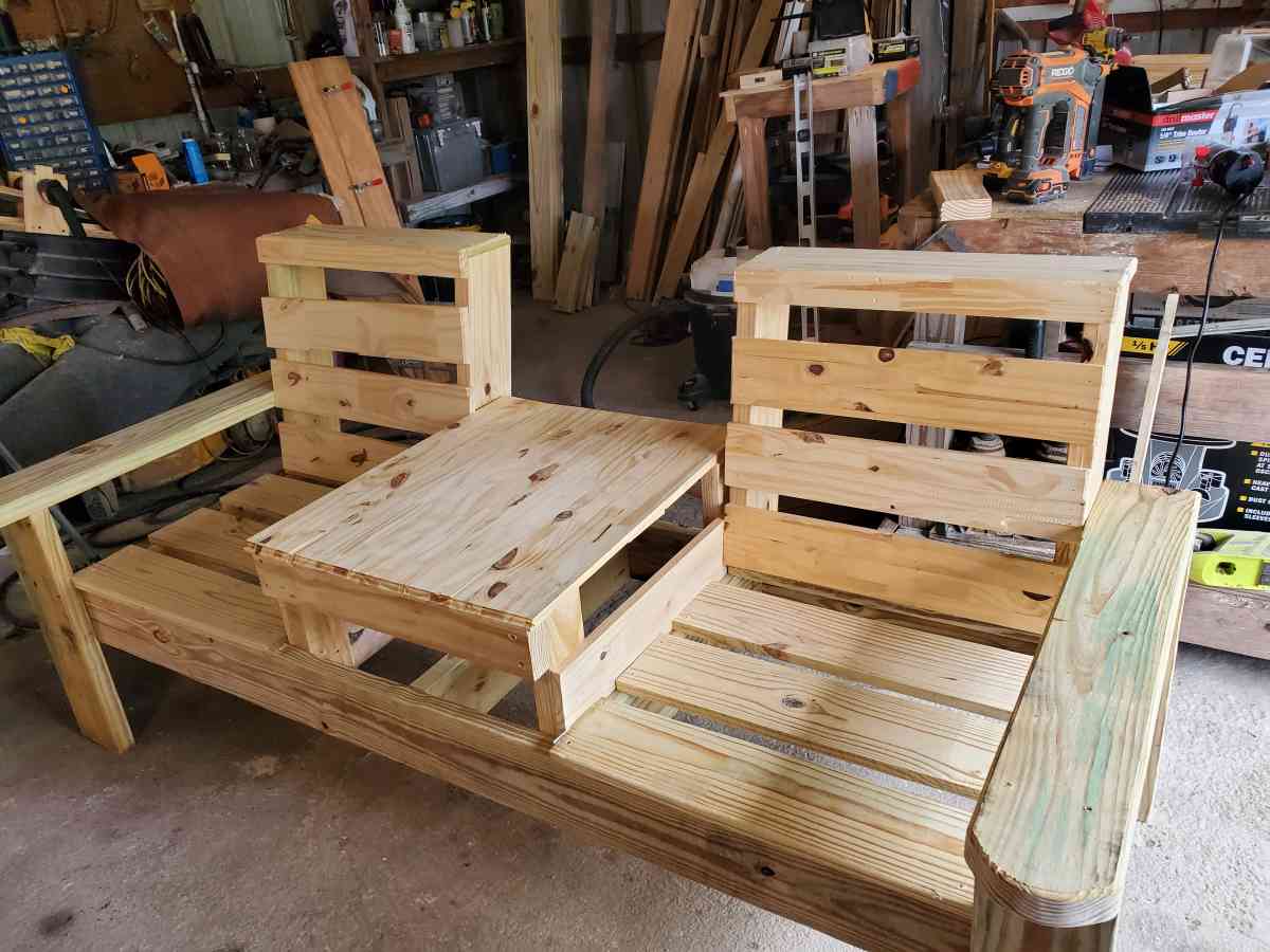 patio furniture with  Table