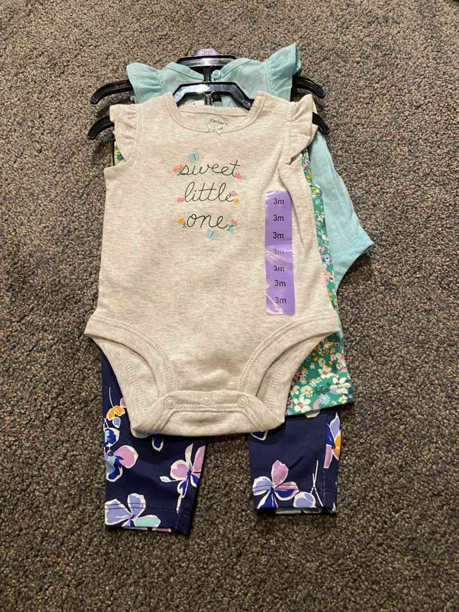 brand new baby clothes