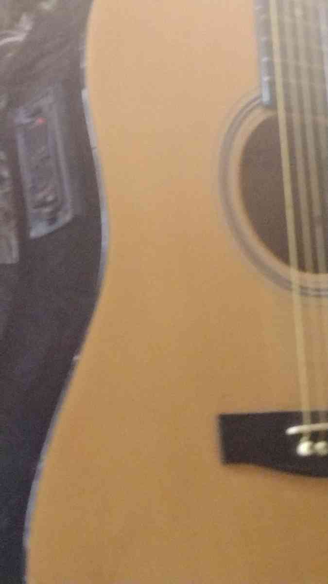 acoustic electric guitar