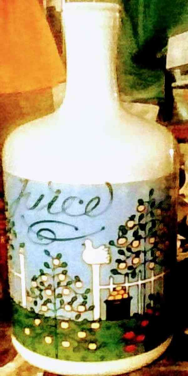 Glass Decorative Milk Jug