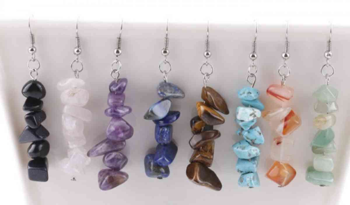 Gemstone Earrings 925 Sterling Jewelry