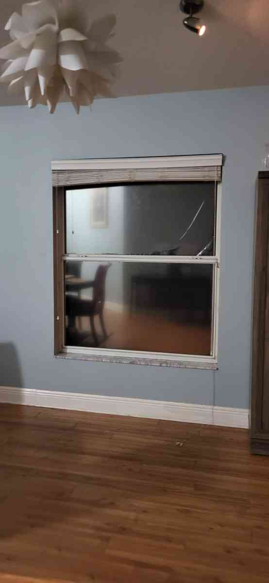 Windows cleaning inside and outside