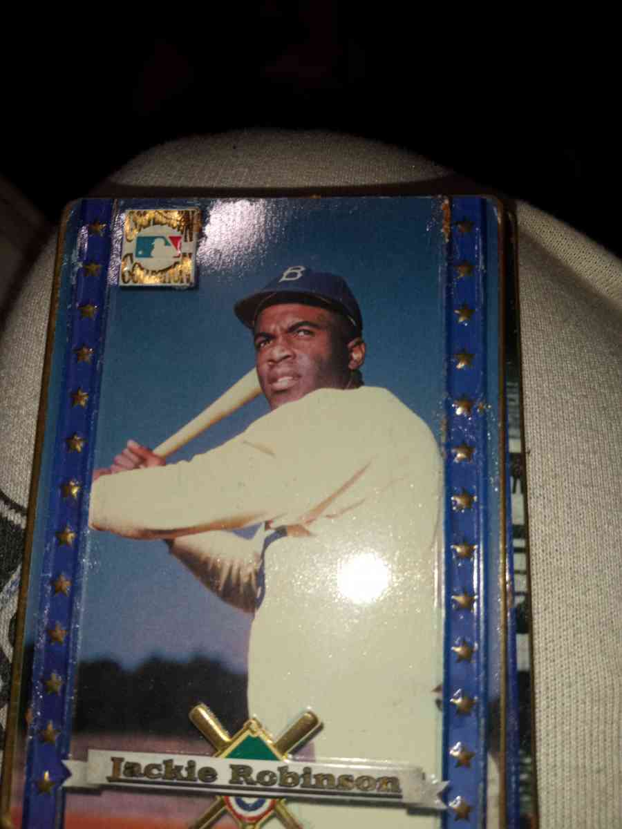 Rare Jackie Robinson card