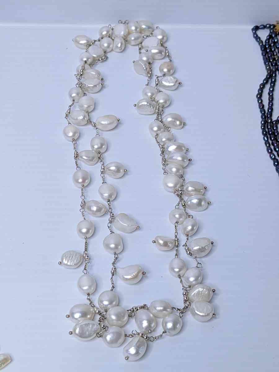 Real pearl necklace