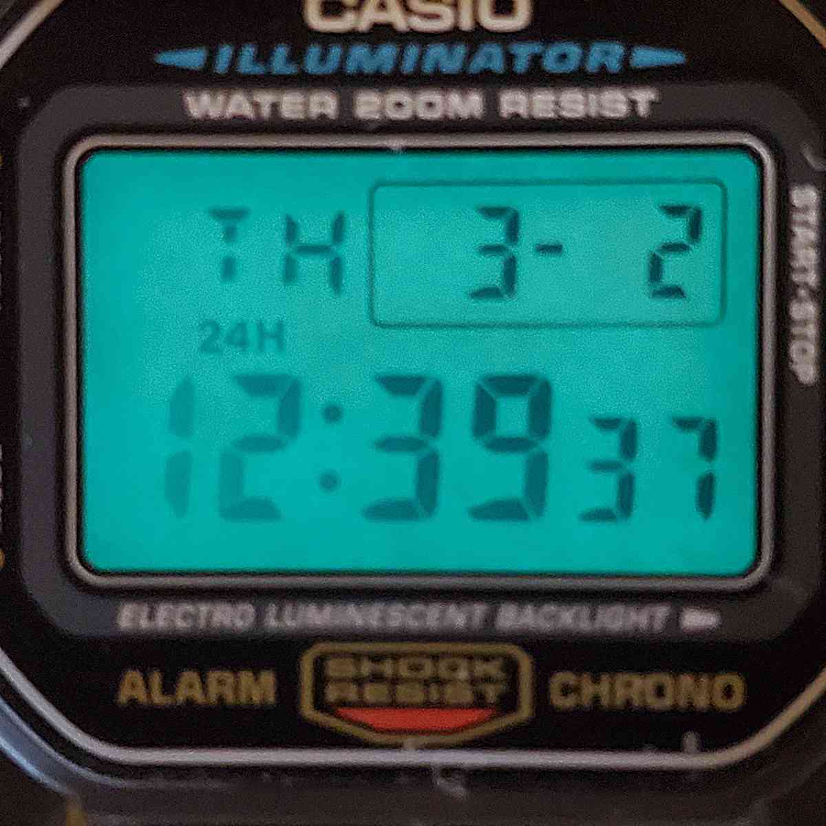 Casio Mens GShock DW5600 Classic Black Resin 44mm New Batter