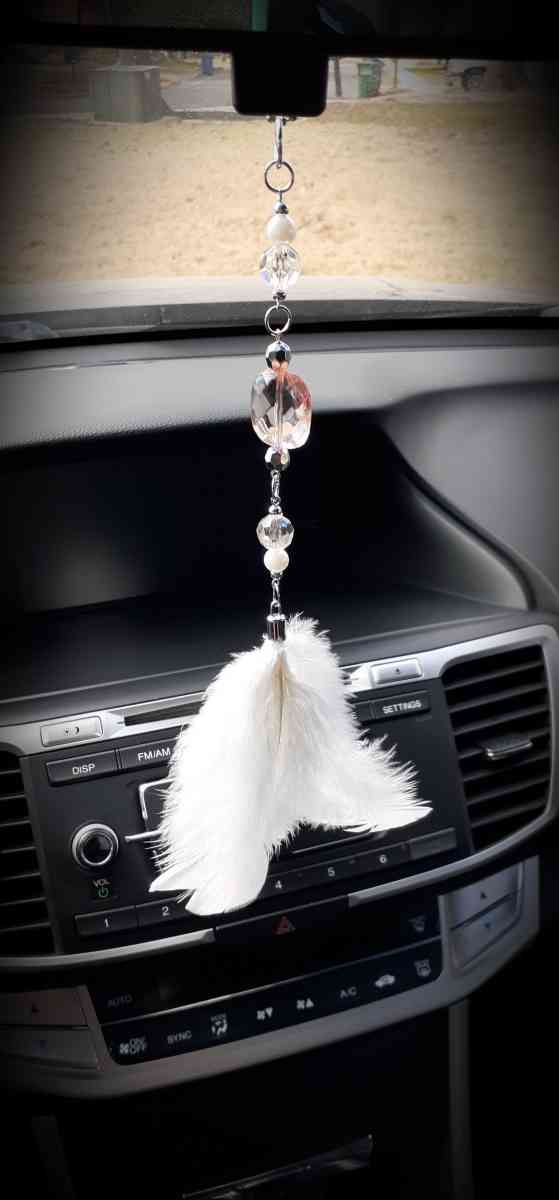 Car Charm Rearview mirror pendant car accessory jewelry