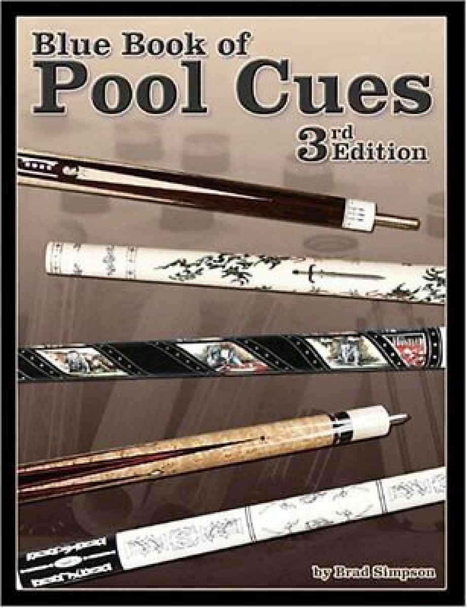 pool book 3rd edition blue book pool cue