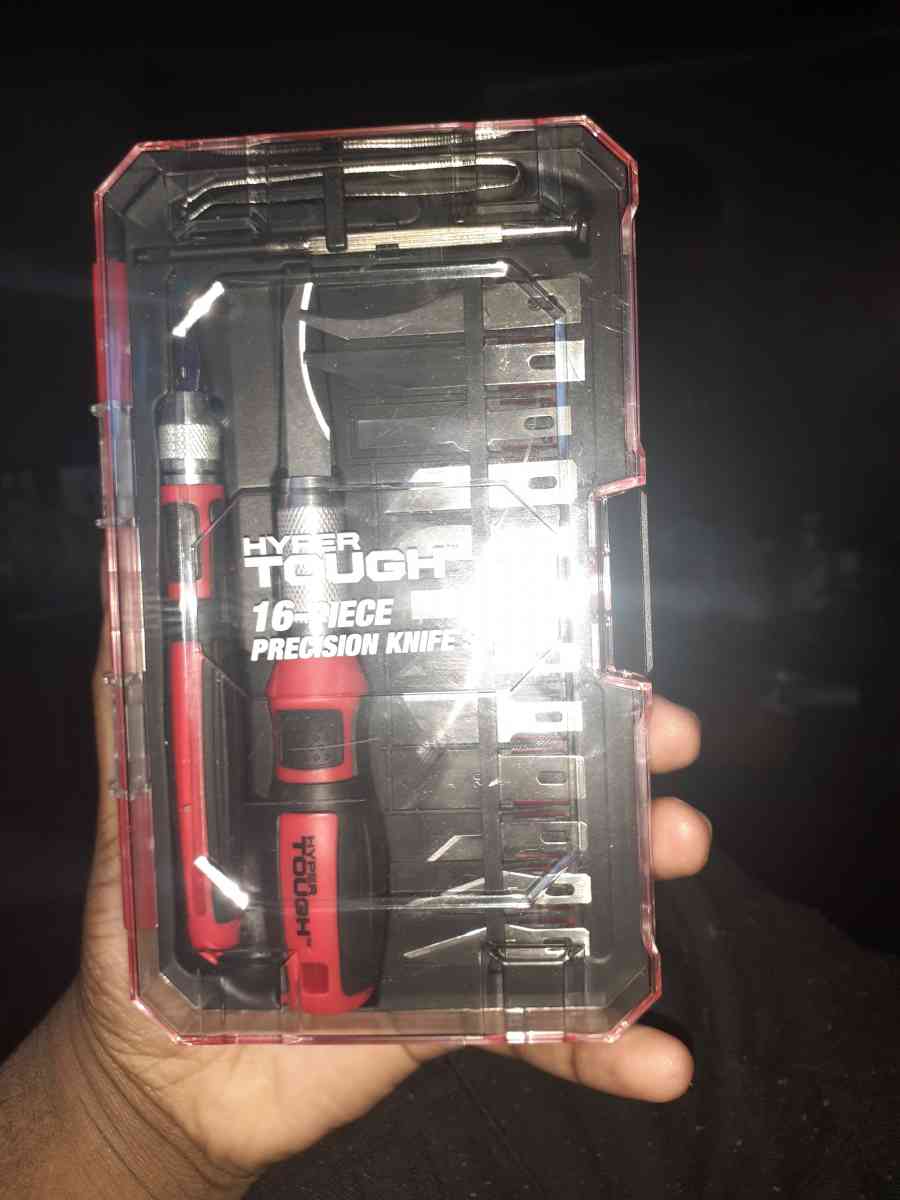 Hyper Tough 16 Piece Precision Knife Set