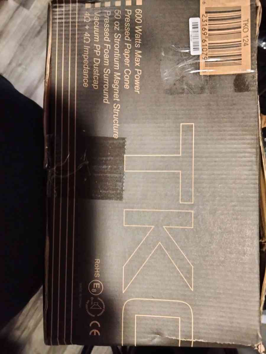 MASSIVE AUDIO 12 INCH SUBWOOFER