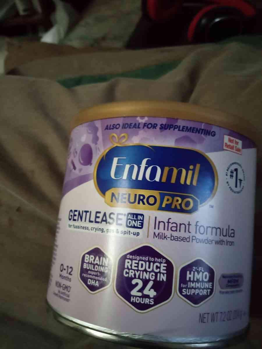 box set baby milk 2 cans