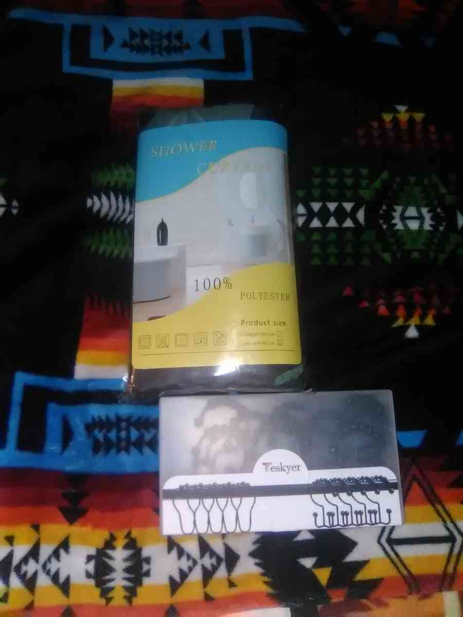 Bathroom Curtain rod kit also Metal Black rods