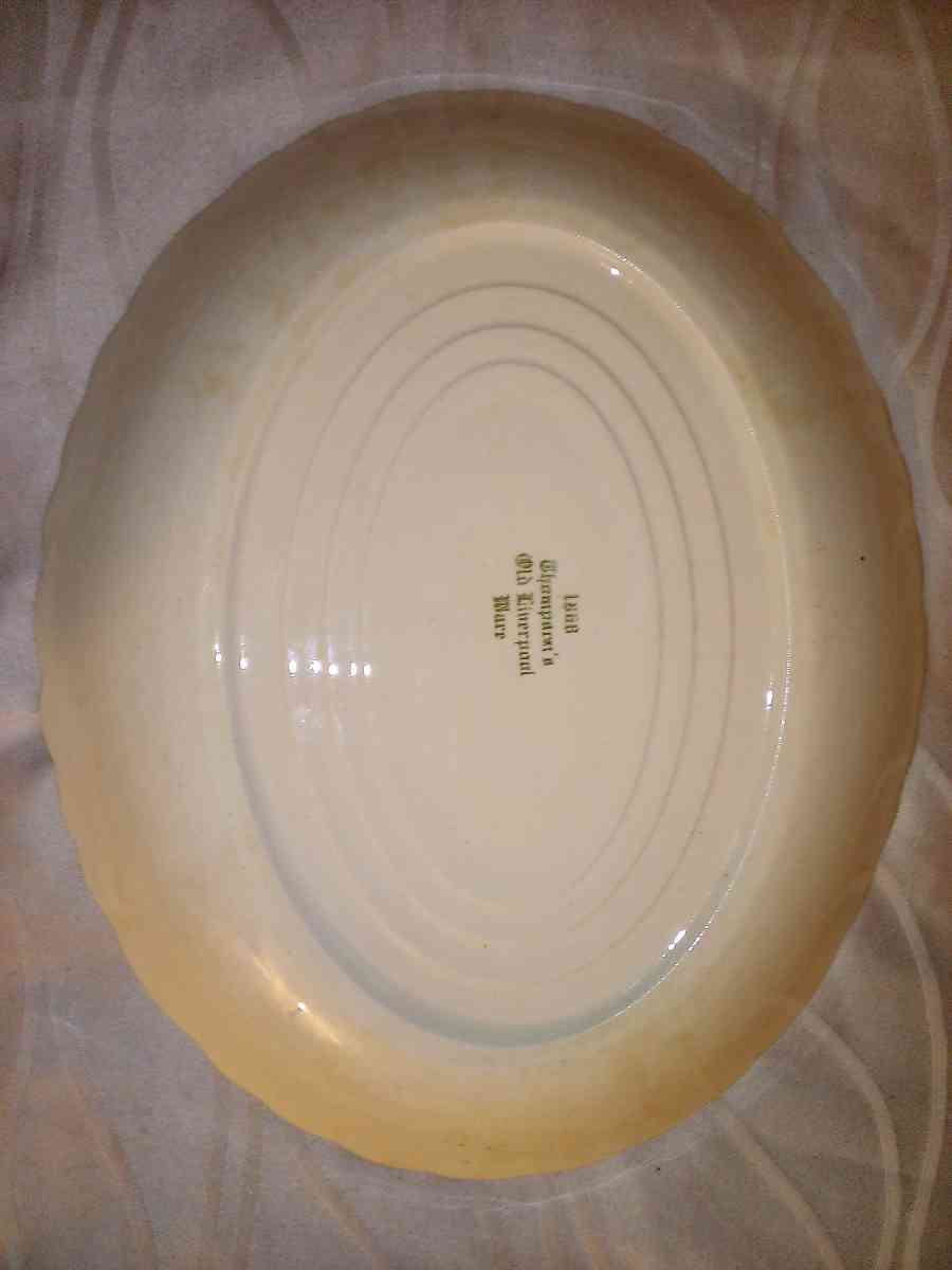 antique dish set 2