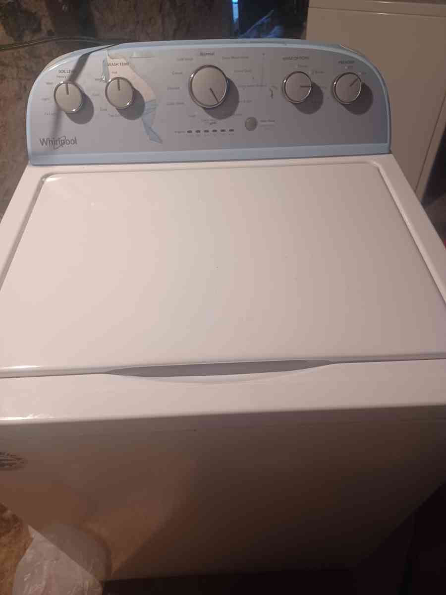 whirl pool washer dryrt