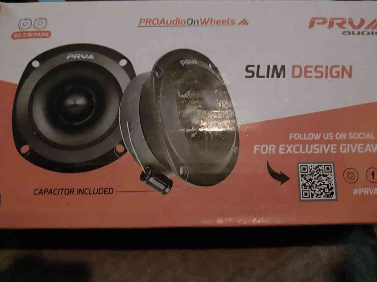 New PRV Tweeters