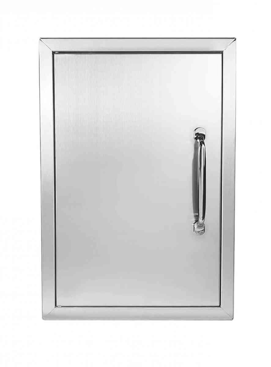 Outdoor Kitchen Door 14Wx20H BBQ Single Access Door Stainles