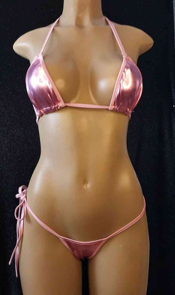 New Metallic  Exotic Custom Made Bikini
