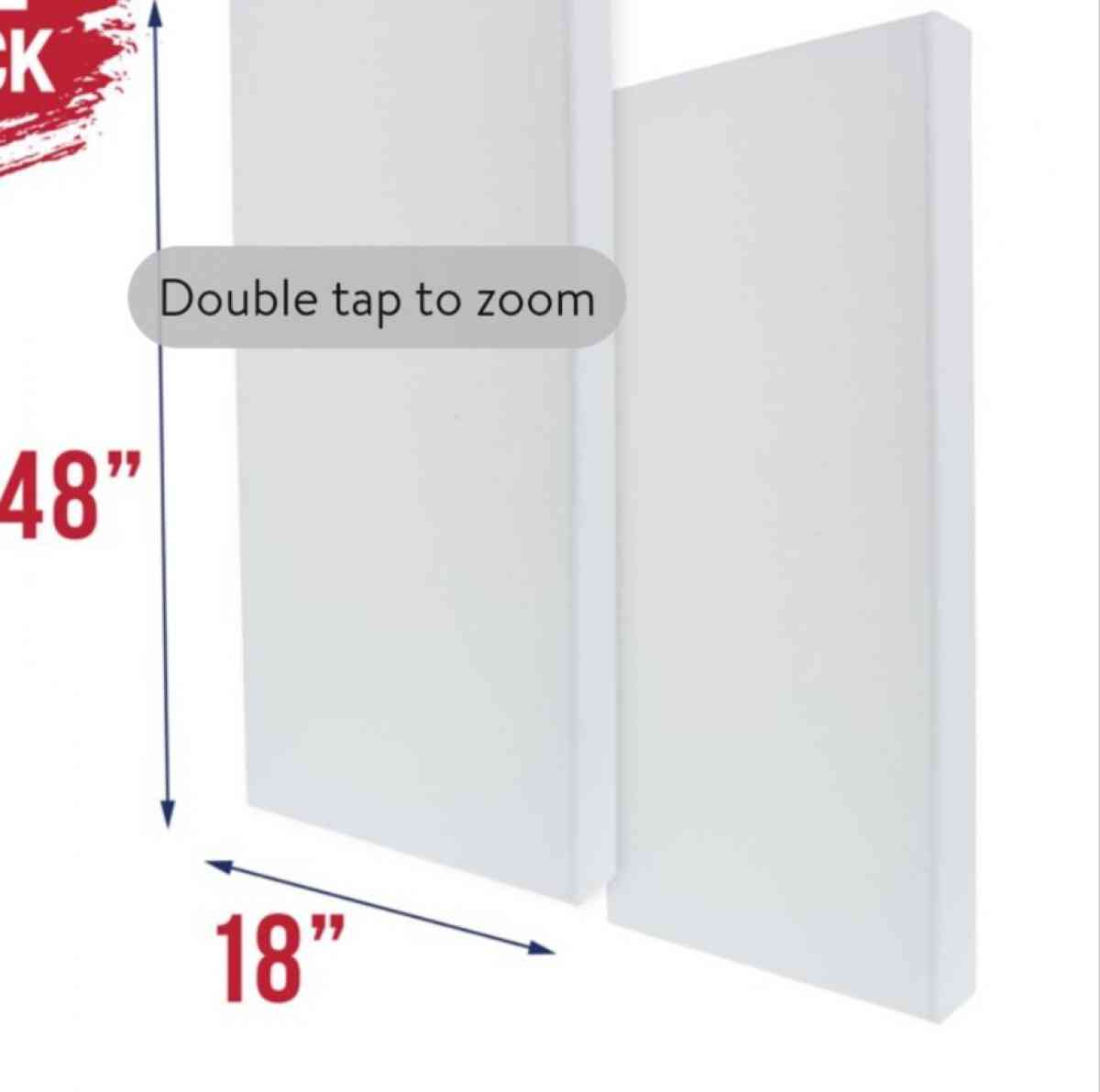 2 CT canvas 18 in by 48 in