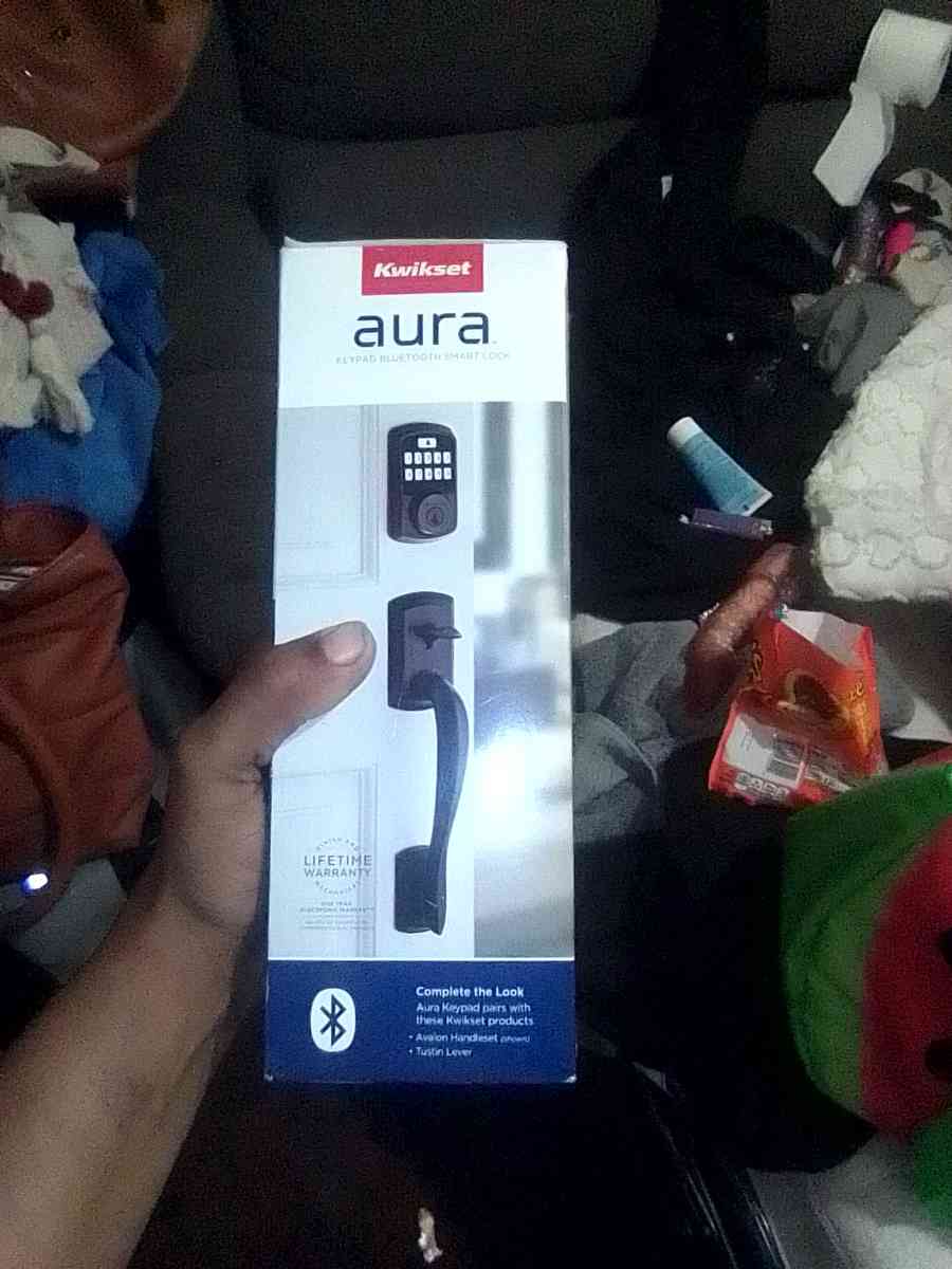 aura key pad Bluetooth smart  lock