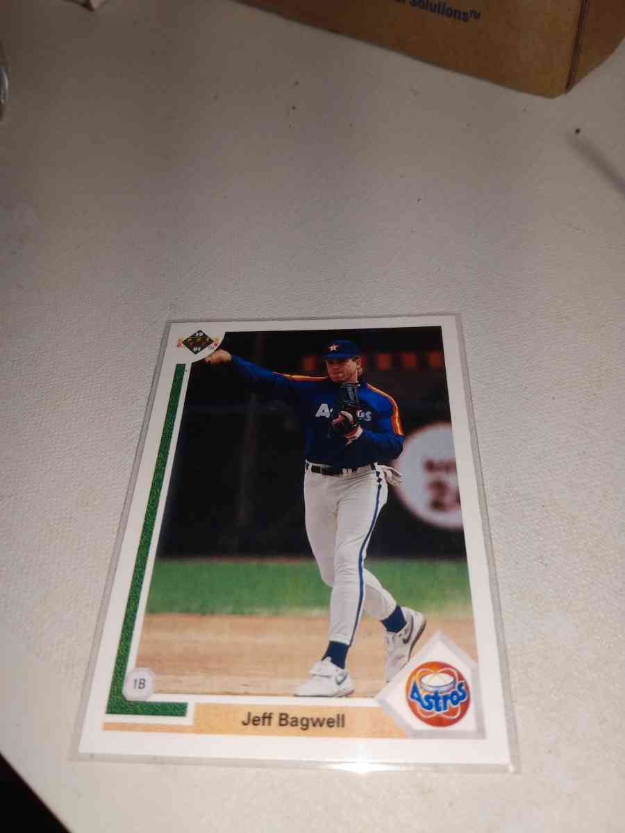 1991 upper Deck Jeff bagwell card number 755