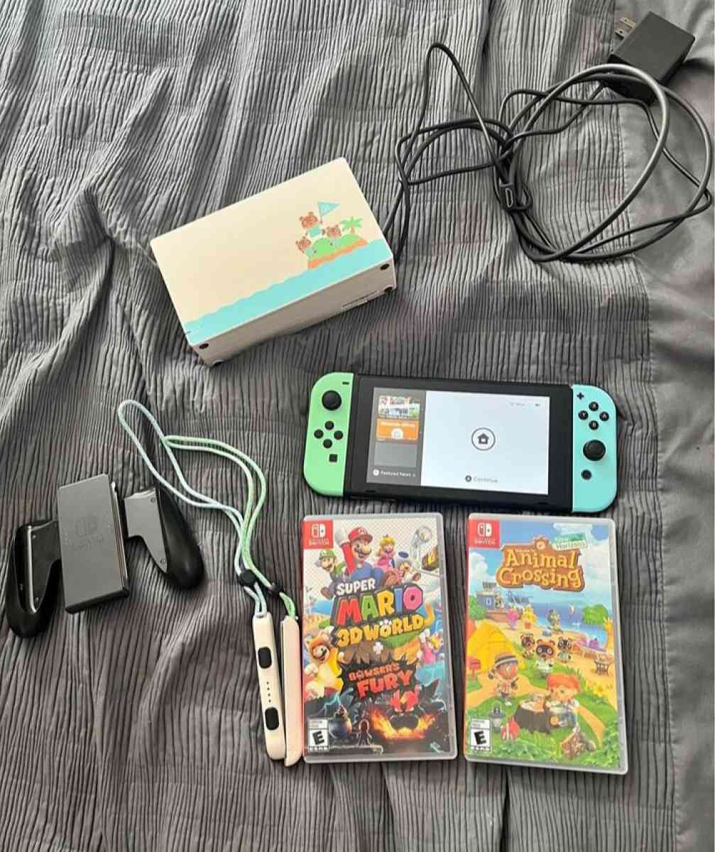 animal crossing Nintendo switch bundle