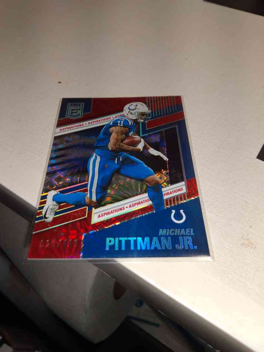 2022 elite Michael Pittman Jr panini