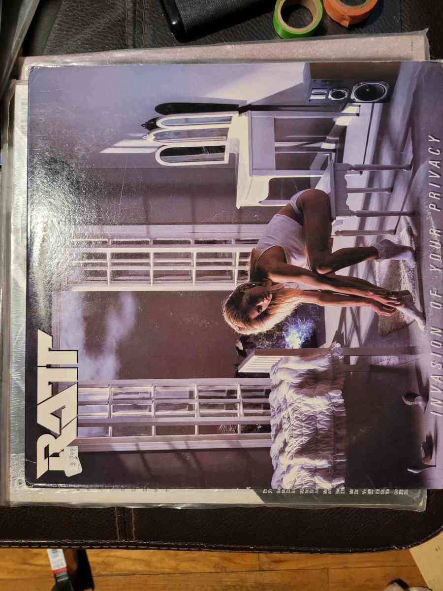 vintagel vinyl record 80s rock band email me for list