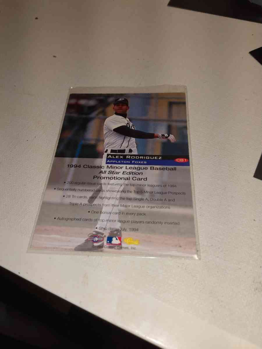 classic top prospect Alex Rodriguez