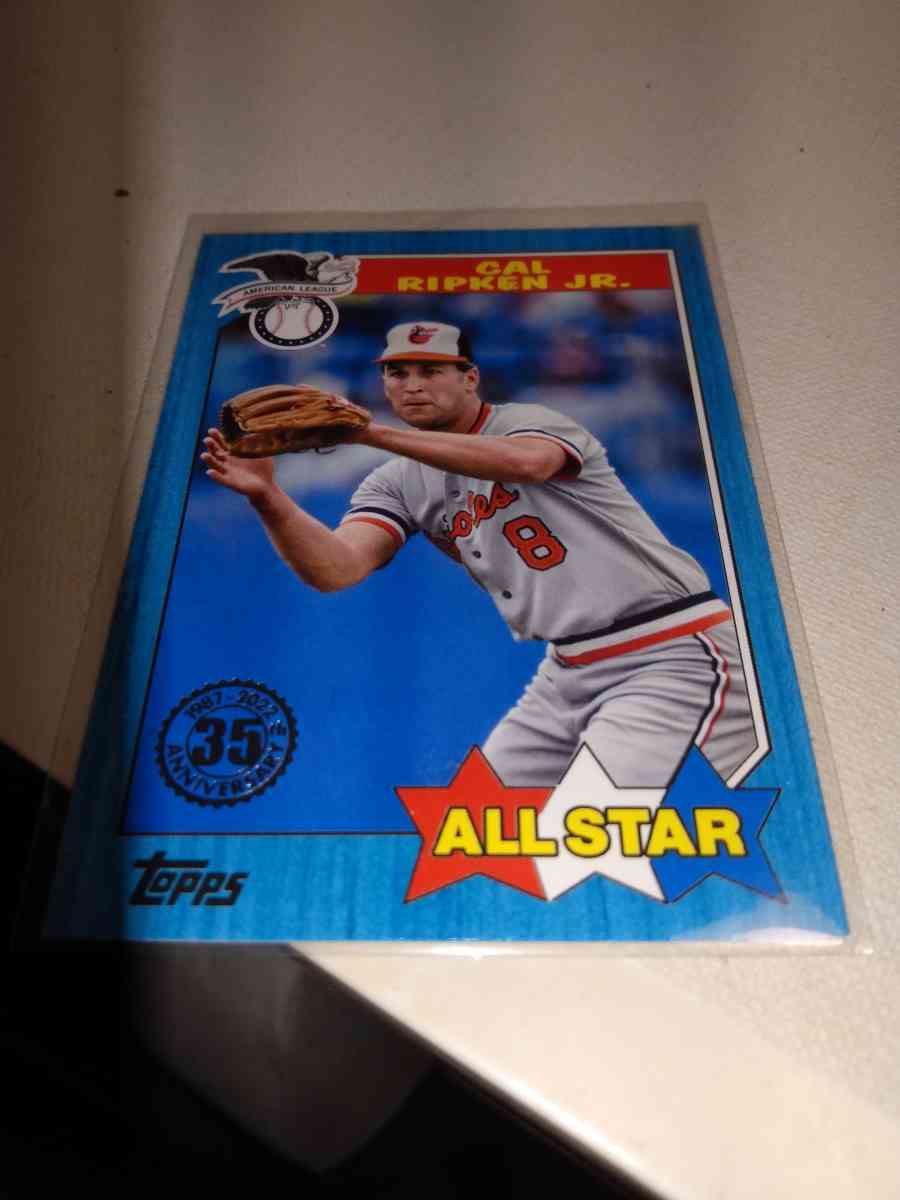 2022 Cal ripken Jr 35th anniversary card