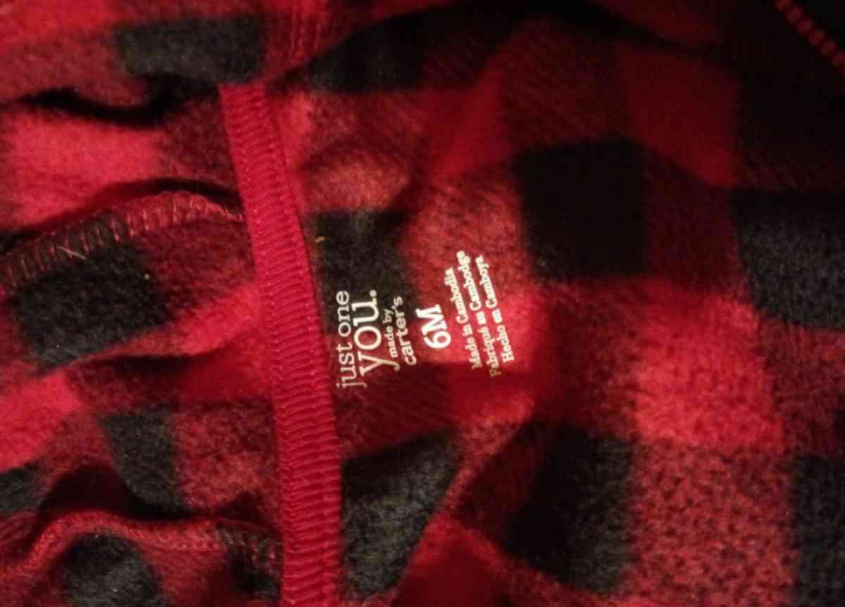 Carters 6 month baby snuggle outfit