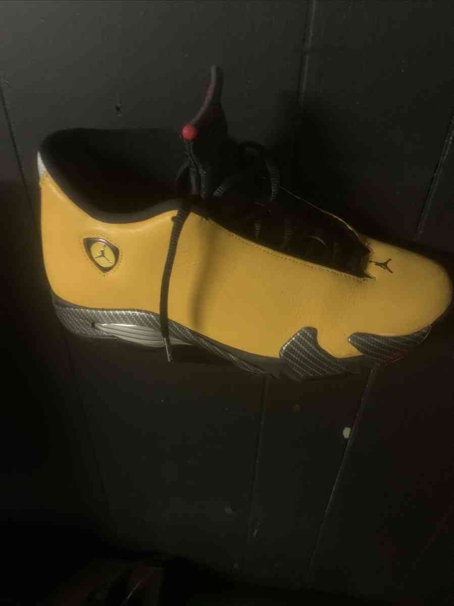 Jordan 14s Ferrari yellow