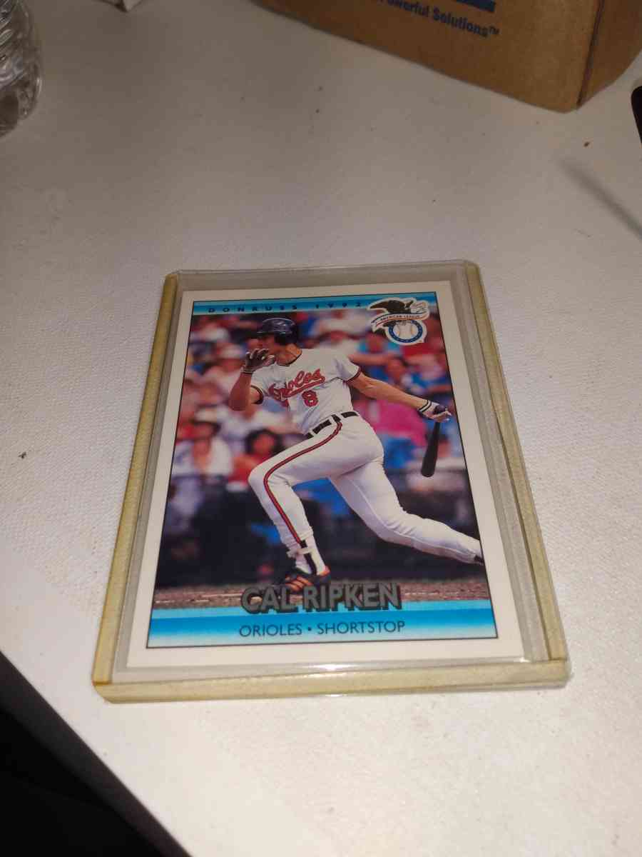 1992 donruss Cal ripken Jr card number 22