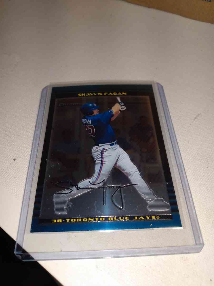 2002 Bowman Chrome autograph Sean f