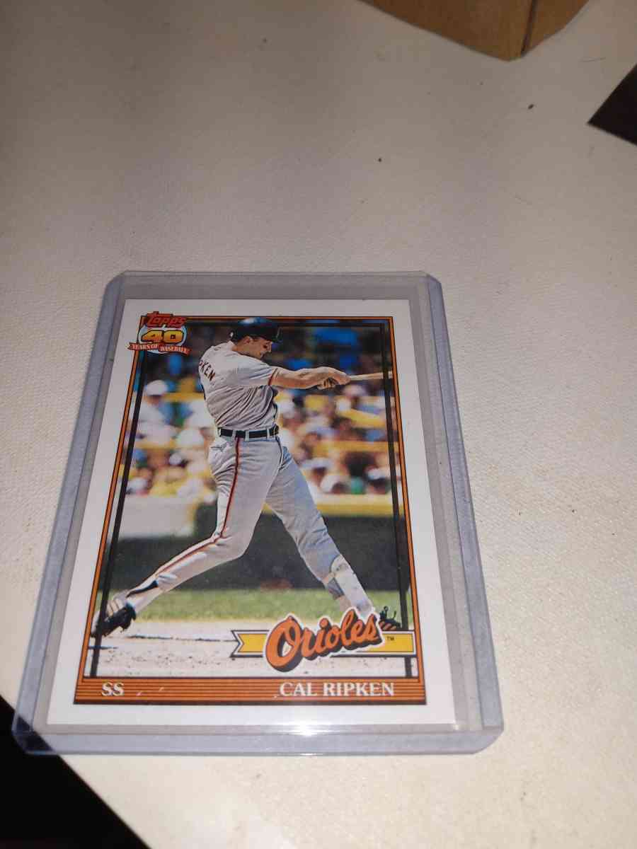1991 Cal ripken Jr Topps