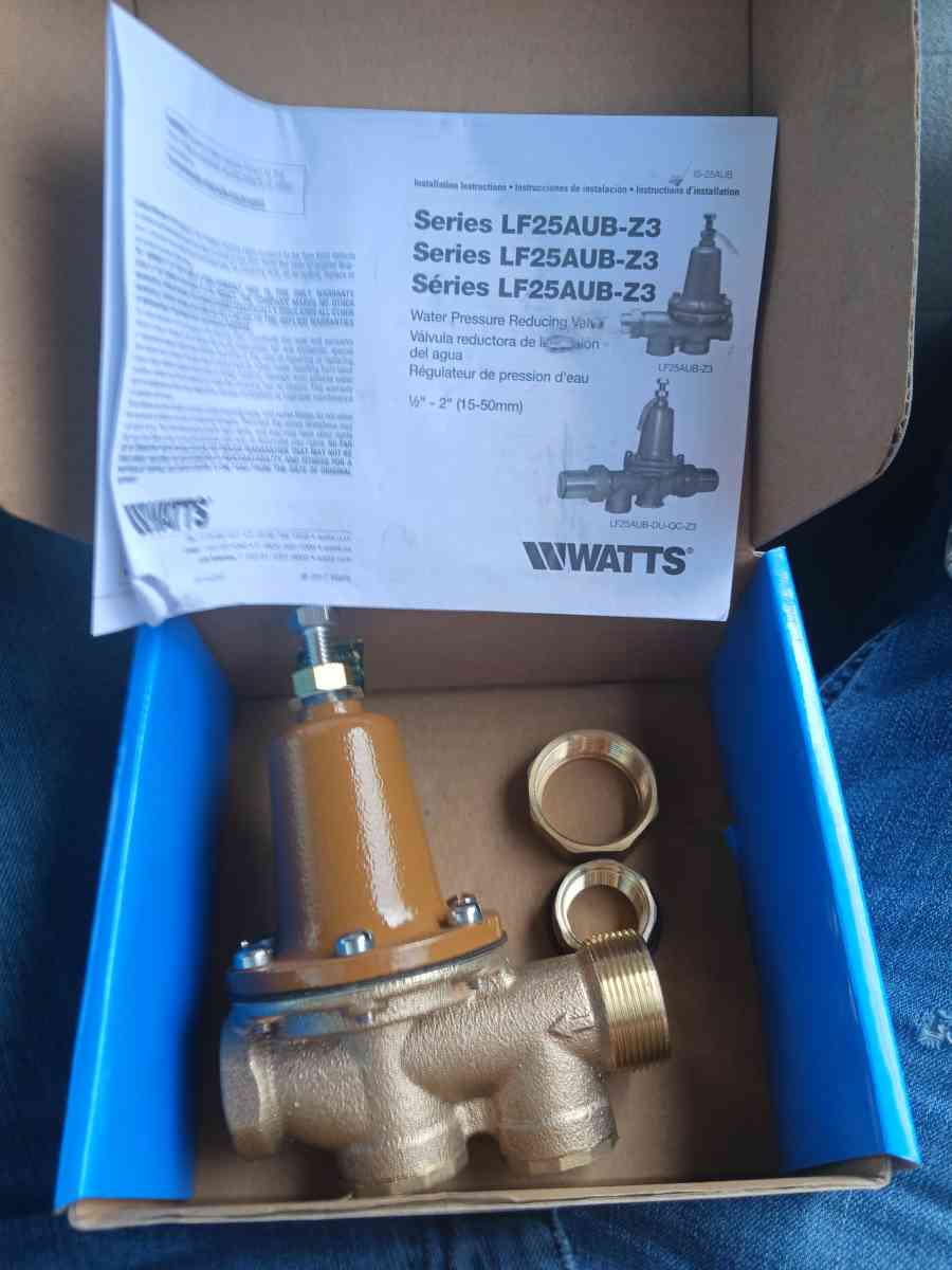 water pressure reducing valve